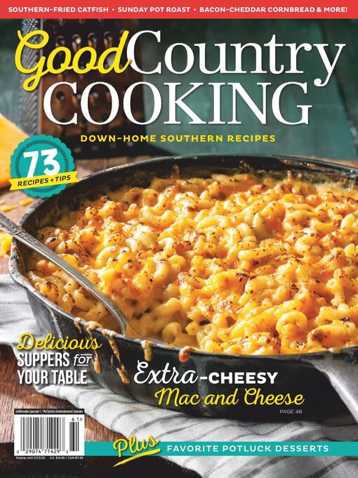Title details for Good Country Cooking - Down-Home Southern Recipes 2026 by A360 Media, LLC - Available